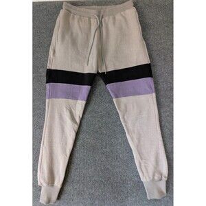 Dipset Couture Sweatpants Joggers w/ Ankle Zip Men's Sz 2XL Gray Black Purple